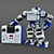 i-Sobot: Compact Japanese Robot 3D model small image 1