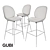 GUBI Beetle Stools: Timeless Comfort 3D model small image 3