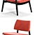 Colombini Casa SAMURAI Armchair: Sleek and Compact Seating 3D model small image 2