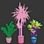 Greenery Oasis: 2014 Houseplants 3D model small image 3