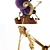 Vintage Robot | Zhuk: Whistlecraft-inspired Antique Toy 3D model small image 2