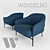 Sleek Serenity: Wendelbo Chill 3D model small image 1