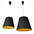 Modern Malawi Suspended Lamp 3D model small image 2