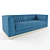 Palm Springs Dream Sofa 3D model small image 1