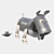 Upcycled Robot-Dog: DIY Tin Can Pet 3D model small image 1