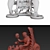 Marvel Ultron: Classic Throne 3D model small image 3