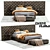 Contemporary Chic: Ditre Italia ECLECTICO Bed 3D model small image 1