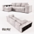 Blest TM Corner Sofa: Bar Collection 3D model small image 2