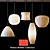 Modern Bubble Ceiling Light 3D model small image 1