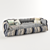 Comfort Haven Fabric Sofa 3D model small image 1