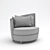 Elegant LeComfort Armchair 3D model small image 2