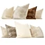 Luxury Pillow Collection 3D model small image 2