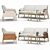 EJ Savannah Furniture Set 3D model small image 1