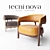 Tecni Nova Fortune 1290 Armchair 3D model small image 1