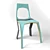 PlySteel Chair: Modern Plywood & Steel Design 3D model small image 2