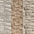 Modern Stone Walls Set 5 3D model small image 1