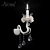 AVONNI White Crystal Metal Wall Sconce 3D model small image 1