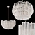 Vintage Murano Glass Chandelier 3D model small image 1