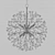 Dunkirk 8-Light Chandelier: Elegant Illumination with Timeless Charm 3D model small image 3