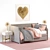 Annika Daybed Set: Trundle, Side Table, Lamp & Decor 3D model small image 1