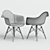 Patchwork Style Chair: Eames DAW 3D model small image 3