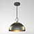 Favourite Kochtopf 1511-1P: Stylish German Loft Pendant Light 3D model small image 1