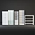 Stylish IKEA Cabinets & Shelves 3D model small image 1