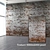 Weathered Brick Wall Texture 3D model small image 2