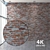 Seamless 4K Brick Wall Texture 3D model small image 1