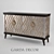 Garda Decor Stone-Top Chest 3D model small image 1