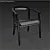 Elegant B&B Italia Jens Chair 3D model small image 3