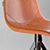 Avignon Chair: Modern Elegance in Camel Faux Leather 3D model small image 3