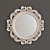 Carved Frame Mirror 3D model small image 1