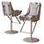 Title: The Jetsetter Bar Chair 3D model small image 2