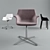 Gaber More Office Chair: Italian Elegance & Premium Quality 3D model small image 1