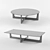 Elegant Ilary Coffee Tables 3D model small image 2