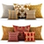 Cozy Home Decor Pillows 3D model small image 1