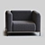 Modern Luxury Armchair 3D model small image 2