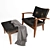 EILEEN 705 Lounge Chair: Elegant and Comfortable 3D model small image 1