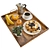 Morning Delight: Breakfast Essentials 3D model small image 1