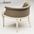 NIKO Mobili Amore Chair: Stylish and Compact 3D model small image 2