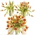 Exquisite Tulip Bouquet Collection 3D model small image 1