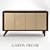 Garda Decor MDF Chest: Height 84cm, Width 157cm, Length 41cm 3D model small image 1