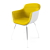 Vibrant Office Meeting Chairs 3D model small image 1