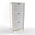 Modern Shoe Storage Cabinet 3D model small image 1