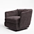 Luxury Holborn Armchair 3D model small image 2