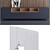 Modern Wood Sideboard: Piure Nex 3D model small image 3