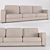 Modern Business Sofa 3D model small image 1