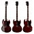 Gibson SG Electric Guitar 3D model small image 1