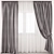 Elegant Curtain Model 3D model small image 1